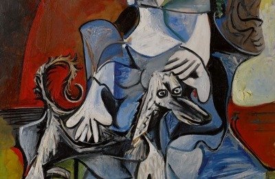Femme Au Chien, Pablo Picasso (1962)