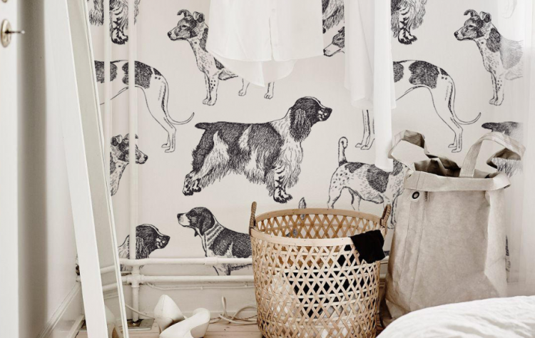 Bark Likes This: 4 Dog-Themed Wallpaper Ideas | The Bark