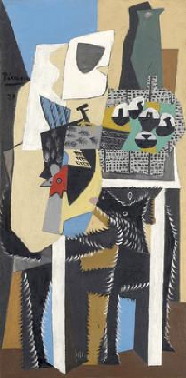 Pablo Picasso's "Dog and Cock" (1921)